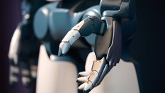 Humanoidalny robot Agile ONE zaprezentowany podczas konferencji prasowej w siedzibie firmy Agile Rob