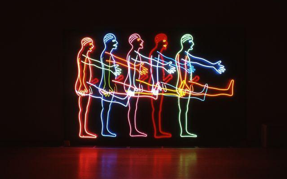 Bruce Nauman w Berlinie; Pasaże i labirynty pełne grozy