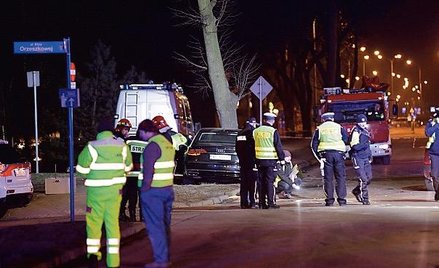 Kolizja z udziałem limuzyny Beaty Szydło 10 lutego 2017 r.
