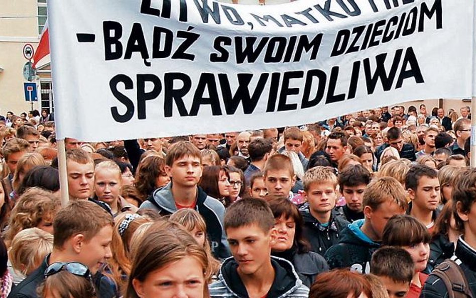 2 września zastrajkowali uczniowie z ponad siedemdziesięciu polskich szkół na Litwie