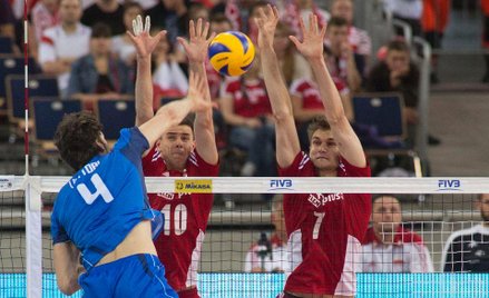 Polscy siatkarze wygrali z Włochami