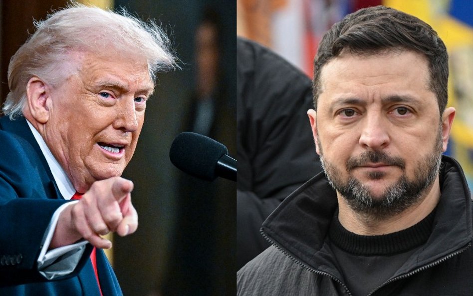 Donald Trump, Wołodymyr Zełenski