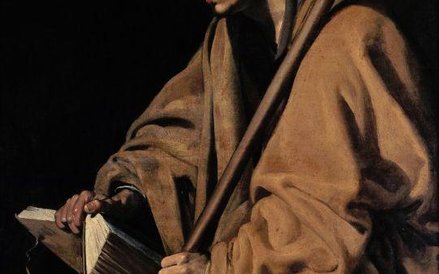 Apostoł Sw. Tomasz, 1619-1620, Olej na płótnie. Kolekcja: Musée des Beaux-Arts w Orléans, Francja