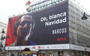 Kolumbia nie chce świątecznego billboardu z Pablo Escobarem w Madrycie