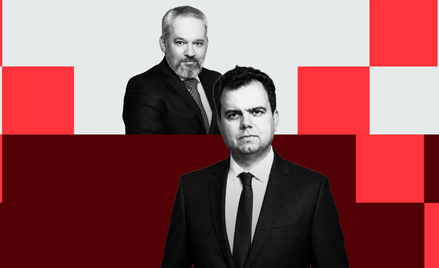 Michał Szułdrzyński, zastępca redaktora naczelnego „Rzeczpospolitej” i Michał kolanko, dziennikarz d
