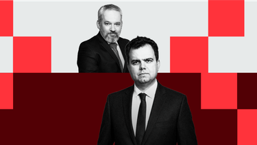Michał Szułdrzyński, zastępca redaktora naczelnego „Rzeczpospolitej” i Michał kolanko, dziennikarz d