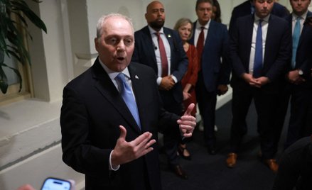 Steve Scalise ogłasza wycofanie się z wyścigu o fotel spikera