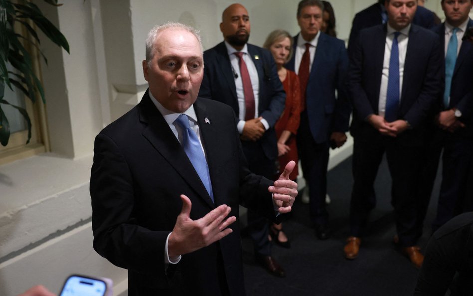 Steve Scalise ogłasza wycofanie się z wyścigu o fotel spikera