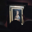 „Dama z gronostajem” zawsze podziwiana – tu na Zamku Królewskim w roku 2010.