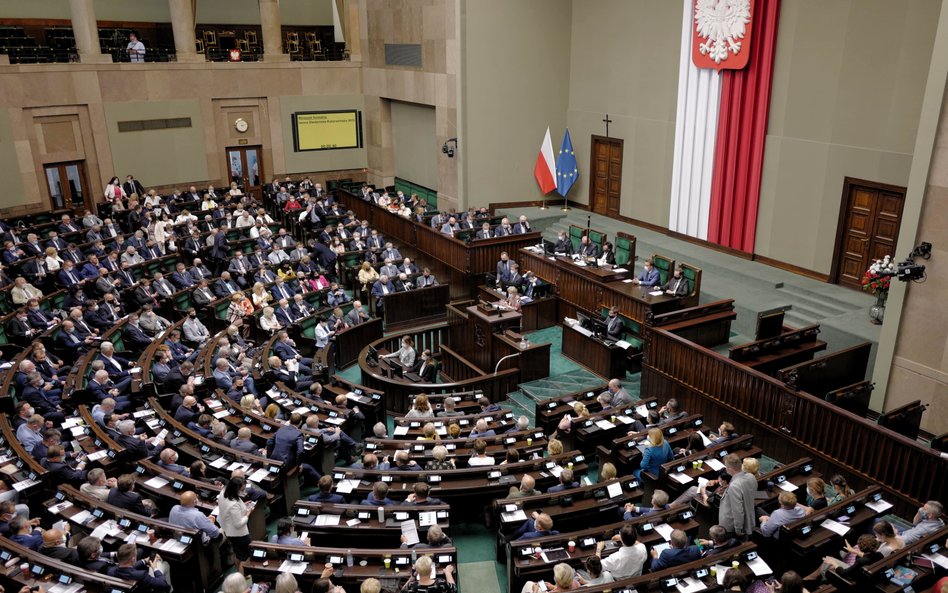 Odrzucenie informacji ws. Obajtka. Część Lewicy głosowała z PiS