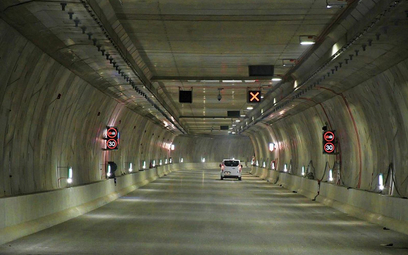 W tunelu pod Świną mało wykroczeń. Odcinkowy pomiar prędkości odstrasza