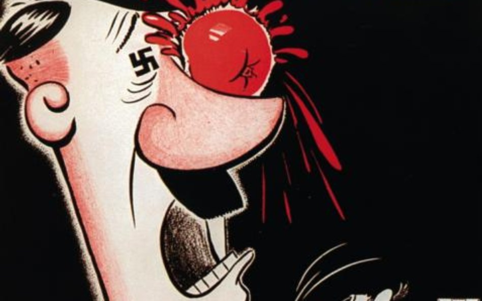 Kaczor Donald kontra Hitler, amerykański plakat propagandowy, 1942 r.