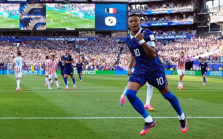Kylian Mbappe strzelił swojego siódmego gola na tegorocznym mundialu