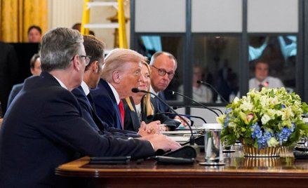 Spotkanie Donalda Trumpa z Wołodymyrem Zełenskim i europejskimi przywódcami