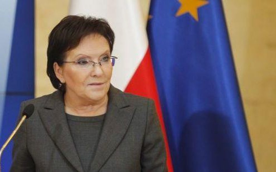 Premier Ewa Kopacz