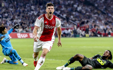 35-letni już Klaas-Jan Huntelaar otworzył wynik meczu Ajaxu ze Standardem Liege