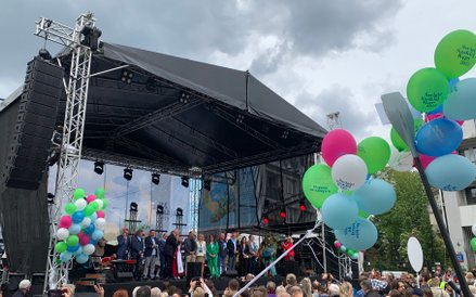 Przedstawiciele miasta przywitali zebranych gości