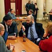 Czy spotkamy się jeszcze po wyborach na tej sali? – zastanawiają się radny Andrzej Golimont (z prawe