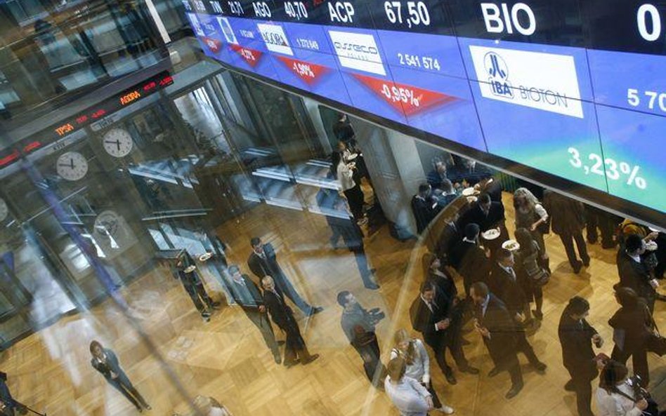 Spadki po danych z USA