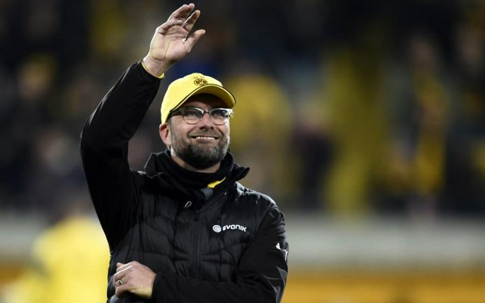 Juergen Klopp ma ostatnio powody do radości. Borussia nie przegrała w Bundeslidze pięciu meczów z rz