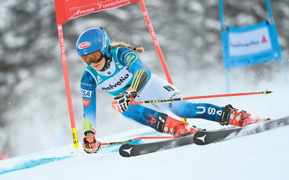 Amerykanka Mikaela Shiffrin kilka miesięcy temu została w Cortinie d'Ampezzo mistrzynią świata w alp