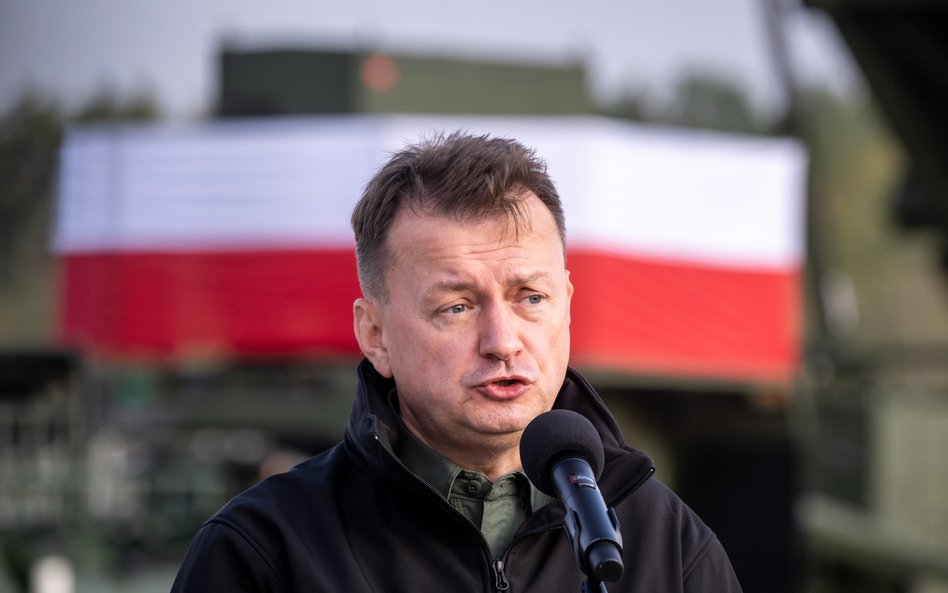 Wicepremier, minister obrony narodowej Mariusz Błaszczak