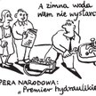Komentarz rysunkowy. Premier hydraulikiem