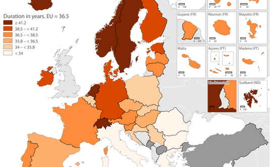 Najdłużej w Europie pracują mieszkańcy Islandii, Polacy - średnio ponad 10 lat krócej
