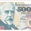 Na 30 zł wyceniono nowiutki banknot o nominale 500 tysięcy złotych. F