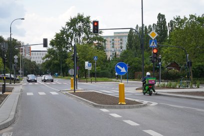 Nie wszystkie przejścia da się wyposażyć w światła jak to – Woronicza ze Spartańską. Równie skuteczn