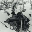 Stanowisko niemieckiego ckm pod Narwikiem, druga połowa kwietnia 1940 r.