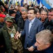 Z przyjaciela prezydenta Petra Poroszenki Micheil Saakaszwili stał się jego głównym krytykiem