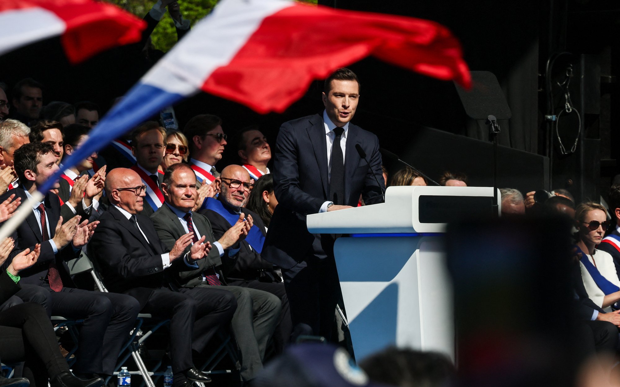 Jordan Bardella na prezydenta Francji. Zamiast Marine Le Pen
