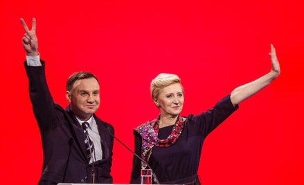 Andrzej Duda z żoną