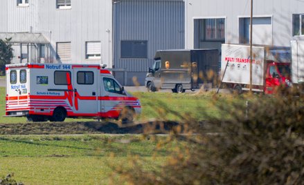 W wyniku wybuchu dwie osoby zostały ciężko ranne