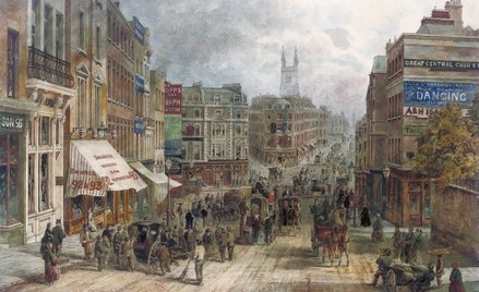 English School, 19th Century, Snow Hill, Holburn, London