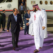 Abdel Fatah el-Sisi, prezydent Egiptu, w czasie wizyty w Arabii Saudyjskiej