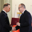 Prezydent Andrzej Duda i minister sprawiedliwości Adam Bodnar
