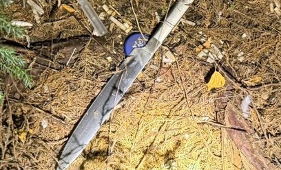 Strażnicy miejscy obezwładnili nożownika na Bielanach