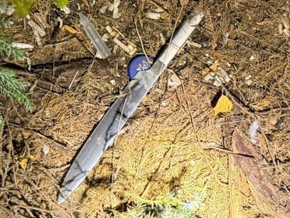Strażnicy miejscy obezwładnili nożownika na Bielanach
