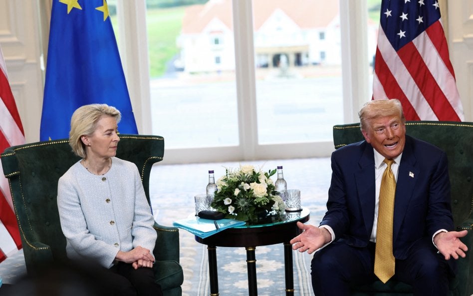 Ursula von der Leyen i Donald Trump