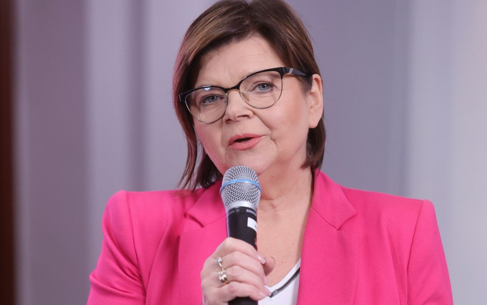 Minister zdrowia Izabela Leszczyna