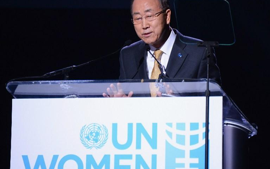 Sekretarz Generalny ONZ Ban Ki-Moon