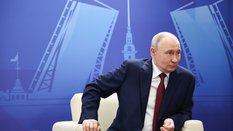 Władimir Putin podczas Międzynarodowego Forum Ekonomicznego w Sankt Petersburgu