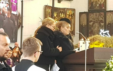 Magdalena Adamowicz pożegnała męża