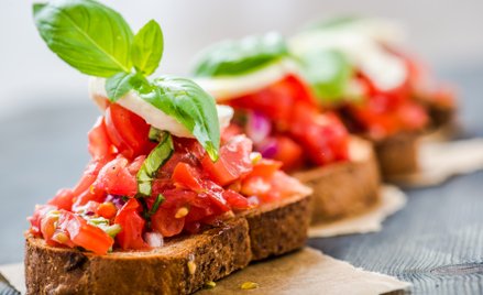 Za wymowę  „bruszetta” zamiast „brusketta” może grozić kara