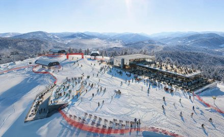 W Ukrainie powstaje narciarski kurort. 160 km od granicy z Polską