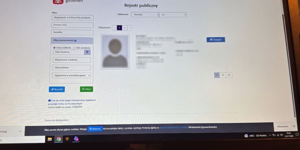 RPO chce wykreślenia uczennicy z rejestru sprawców przestępstw seksualnych za przerobione zdjęcie