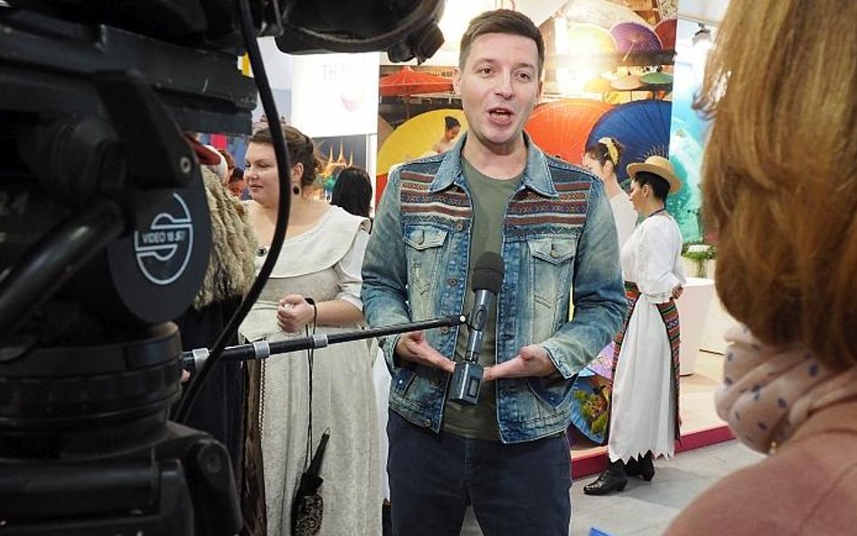 Dziennikarz i podróżnik Michał Cessanis udzielił wywiadu telewizji Polonia