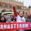 Frankowicze kontra banksterzy – protest w Krakowie, styczeń 2015 r.